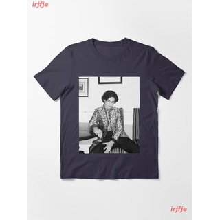  100%COTTONNew Timothee Chalamet Essential T-Shirt ผู้หญิง ดพิมพ์ลาย เสื้อยืดผ้าฝ้าย คอกลม cotton ความนิยม sale Unisex s