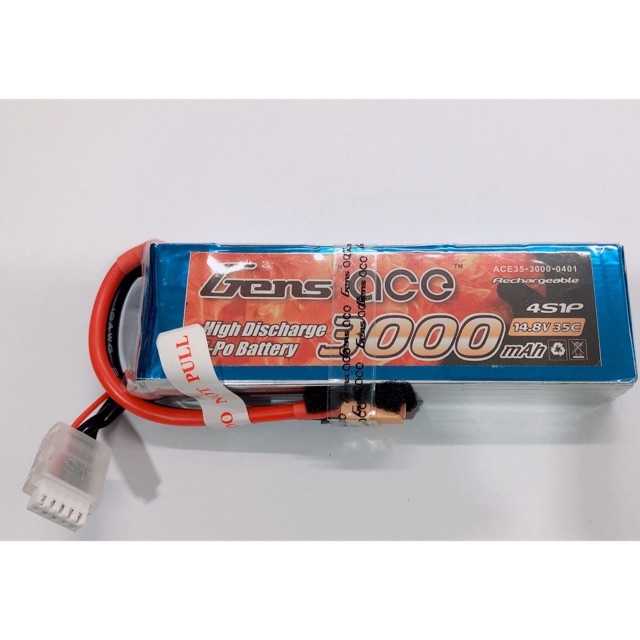 แบตเตอรี่ลิโพ-gen-3000mah-11-1v-3เซล-35c-แบตลิโพ-lipo