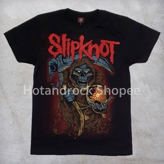 เสื้อยืดผ้าฝ้ายพรีเมี่ยม เสื้อวง Slipknot TDM 1752 Hotandrock