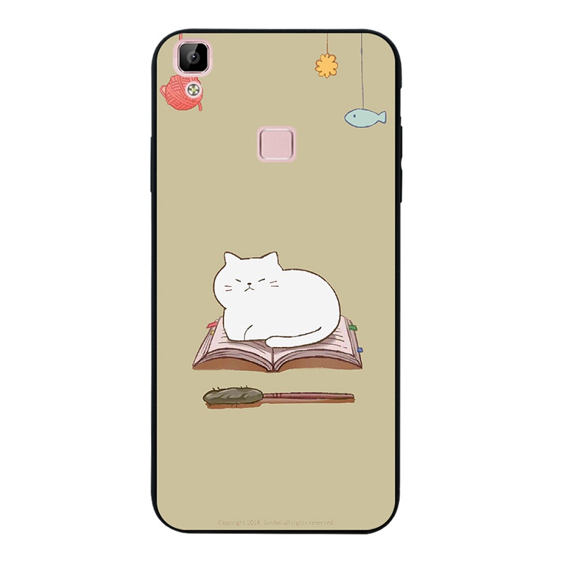 เคสมือถือป้องกันรอยสําหรับ-vivo-v-3-v-5-v-7-v-9-v-11-i-v-5-s-x-9-s-v-15x27-lite-maxเคสหนังสือซิลิโคน