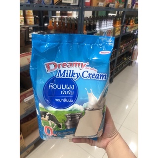 ภาพขนาดย่อของภาพหน้าปกสินค้าฟาร์มนม 1 กก. ทดแทนนมสด Milky Cream ดรีมมี่ จากร้าน pkpanich บน Shopee