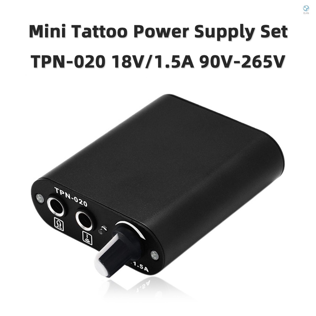 flhi-ชุดพาวเวอร์ซัพพลายสัก-ขนาดเล็ก-tpn-020-18v-1-5a-90v-265v-พร้อมสายคลิป-สําหรับสักถาวร
