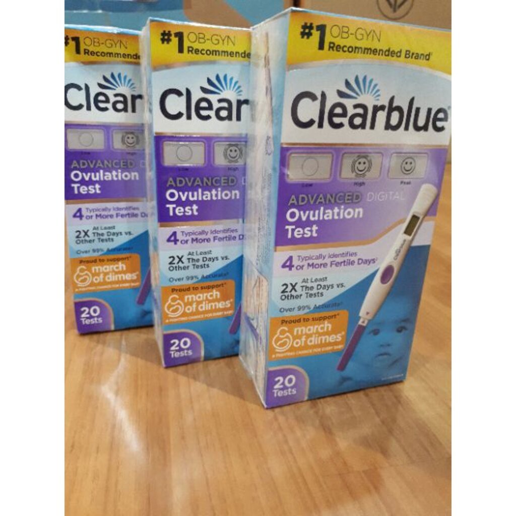 aiiz-usa-แท้-100-ทดสอบตั้งครรภ์แบบรู้ผลไว-clearblue-อุปกรณ์ทดสอบการตกไข่แบบดิจิตอล