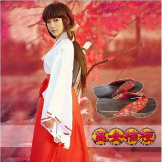 ภาพหน้าปกสินค้าInuyasha อะนิเมะคืน Yuet วา Bellflower เสื้อผ้าหุ้น Miko COS COS ญี่ปุ่น ที่เกี่ยวข้อง