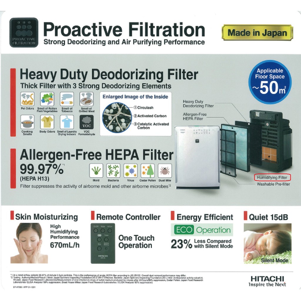 พร้อมส่ง-hitachi-epf-ev65kf-ep-dx40e-908-แผ่นกรองไอน้ำ-สำหรับรุ่น-ep-dx40e-ep-a5000-ep-a6000-ep-a7000-ep-a8000