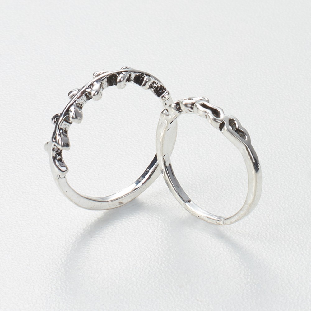 m129-เซ็ตแหวนแฟชั่น-แหวน-เครื่องประดับผู้หญิง-แฟชั่นสไตล์เกาหลี-เซ็ตแหวน-เครื่องประดับ-6-piece-ring-set-ส่งจากไทย