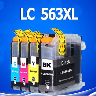 LC 563XL หมึก LC563XLตลับหมึกสำหรับ Brother MFC-J2510 / MFC-J2310 / MFC-J3520 / MFC-J3720