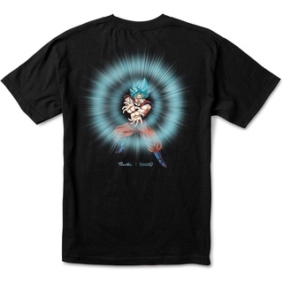 【🔥🔥】100%cotton เสื้อ ยืด ผ้า มัด ย้อม Primitive X Dragon Ball Super: Energy T-Shirt (Black) men เสื้อ ยืด ผู้ชาย คอกลม