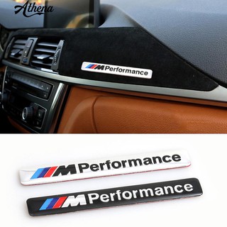 ภาพขนาดย่อของสินค้าM Performance Metal Logo ป้ายสติกเกอร์ติดรถยนต์สติกเกอร์ตกแต่งภายใน