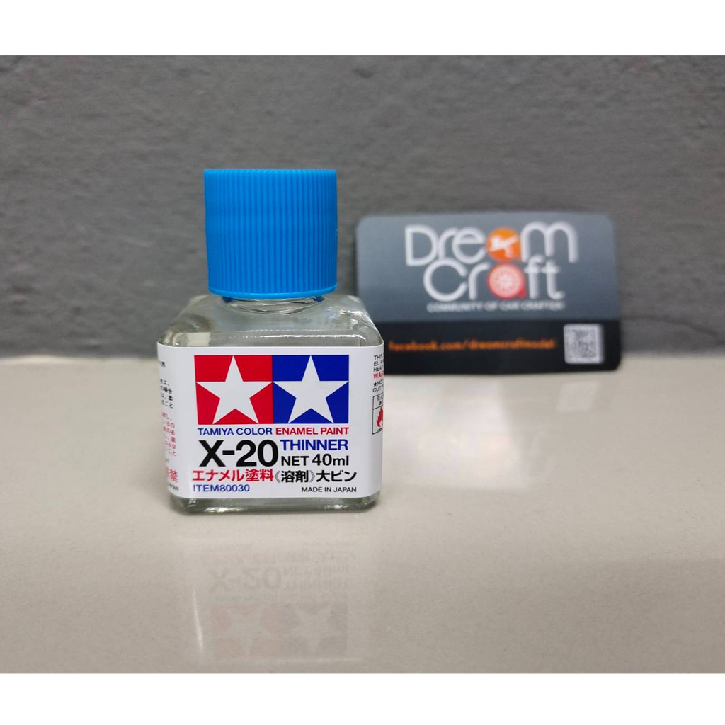 tamiya-x-20-thinner-40ml-ทินเนอร์-enamel-thinner-dreamcraft-model