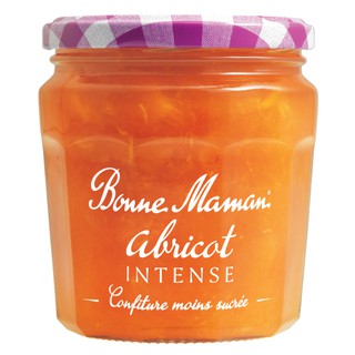 BONNE MAMAN APRICOT INTENSE 335 G. แยมบอนน์มาม็องรสแอปริคอต อินเทนซ์ ขนาด 335 กรัม