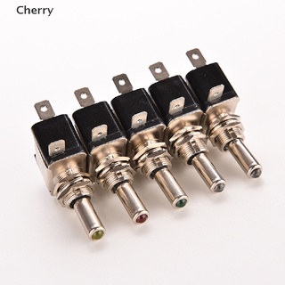 (Cherry) สวิตช์โยกไฟ Led 12V 20A สําหรับรถยนต์ รถบรรทุก Atv เครื่องบิน