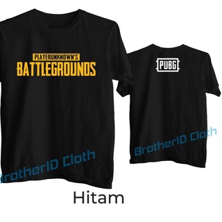 เสื้อยืด พิมพ์ลายโลโก้ PUBG PlayerUnknowns Battlegrounds สําหรับผู้ชาย