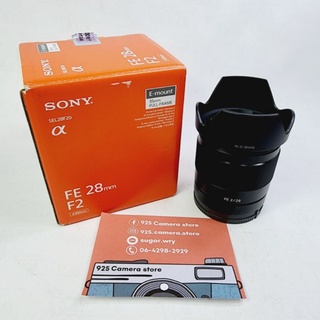 เลนส์ SONY FE28mm F2