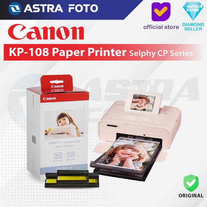 เครื่องพิมพ์กระดาษ Canon Kp-108 Canon Selphy Cp Series Kp108 Kp-108 ...