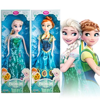 ขายดี ตุ๊กตาเจ้าหญิงเอลซ่า Frozen 2 Princess Anna Elsa ของเล่นสําหรับเด็กผู้หญิง