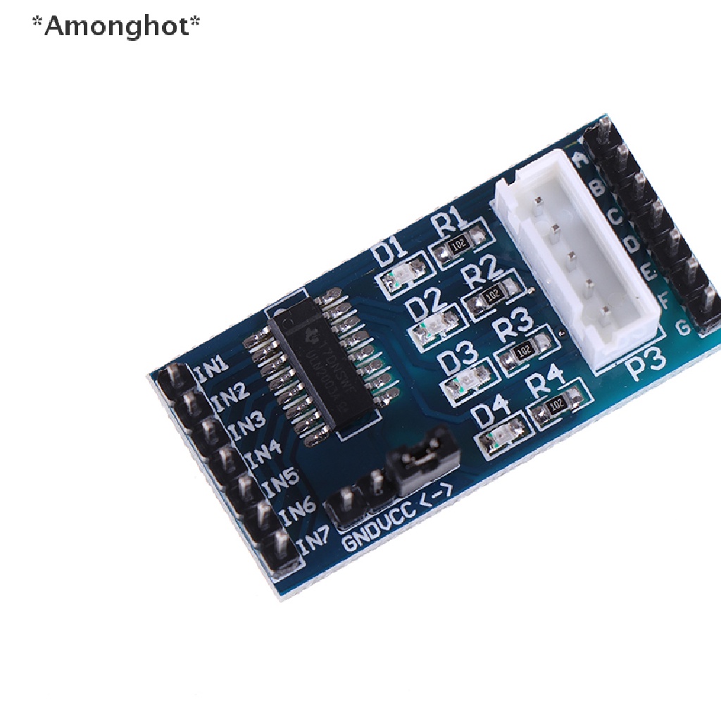 amonghot-โมดูลสเต็ปมอเตอร์ไดรเวอร์-dc-12v-uln2003-สําหรับ-arduino-ขายดี