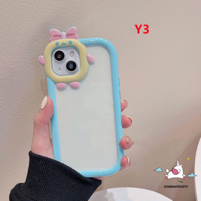 เคสโทรศัพท์มือถือแบบนิ่ม-แต่งโบว์-3d-สีมาการอง-สําหรับ-vivo-y35-y22-y15s-y21-y12-y15a-y33s-y12i-y11-y20-y12s-y21s-y21t-y15-y17-y01-y20s-y11s-y21a-t1x-y20i-y30-y50-y30i