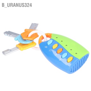 B_uranus324 Toy Key Simulation Remote Car with Light and Sound for 24 Months Up Baby