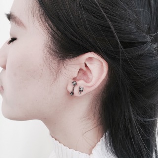 Star Pyrite Earrings