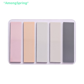 Amongspring&gt; ใหม่ กระดาษโน้ตมีกาว สไตล์วินเทจ เครื่องเขียน 100 แผ่น