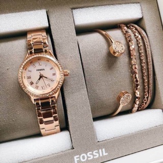 นาฬิกา FOSSIL WATCH AND JEWELRY SET