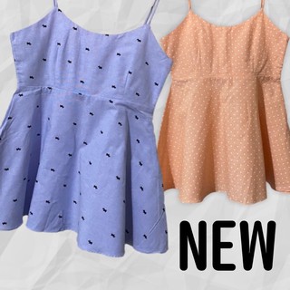 [สินค้าใหม่] มินิเดรส สายเดี่ยว PolkaDot หรือ น้องหมา