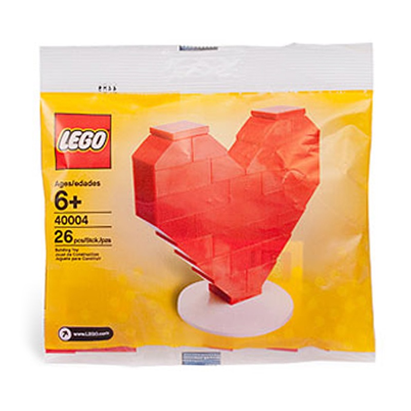 40004-lego-valentines-day-heart-2010-polybag-ซองยับ