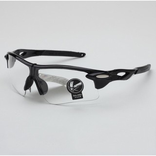 #1 แว่นกันแดด กันลม แว่นขี่จักรยาน มอเตอร์ไซค์ ทรงสปอต แว่นปั่นจักรยานกลางคืน แว่นกันแมลง ขายืดหยุ่น กระชับหน้า