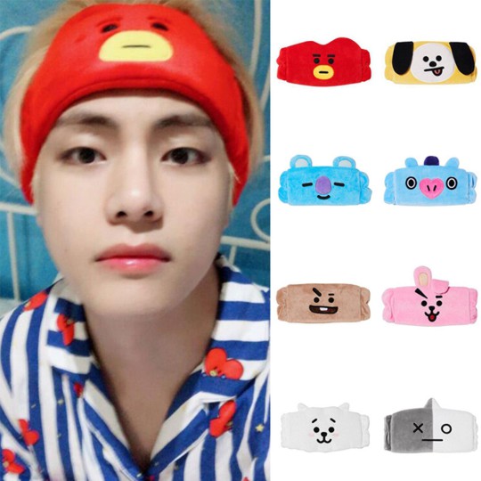 bts-พร้อมส่ง-ที่คาดผมอาบน้ำ-ที่คาดผมแต่งหน้า-bts-ตลาดนัดบังทัน-ตลาดรถไฟบังทัน