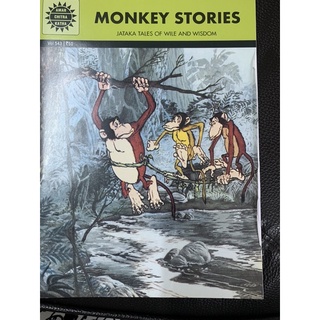 หนังสืออ่านเล่น มือ 1 Monkey Stories-Jataka tales of wise and wisdom