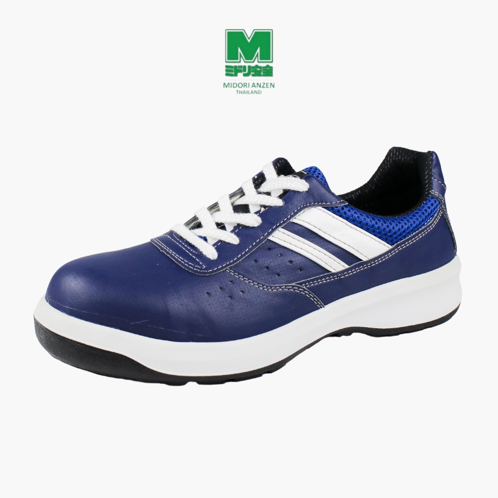 ภาพหน้าปกสินค้าMidori Anzen รองเท้าเซฟตี้ สไตล์สนีคเกอร์ รุ่น AG3590 สีน้ำเงิน / Safety Sneaker Midori Anzen AG3590 NAVY จากร้าน midorianzenth บน Shopee