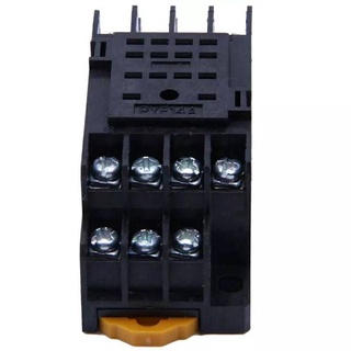 PYF14A DIN Rail Power รีเลย์ฐานซ็อกเก็ต14 Pin สำหรับ MY4NJ HH54P MY4