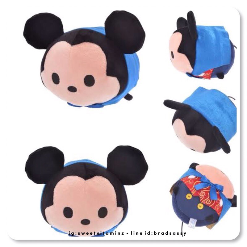 magician-mickey-tsum-tsum-land-สินค้าใหม่-ของแท้-นำเข้าจาก-disney-japan-คร้า