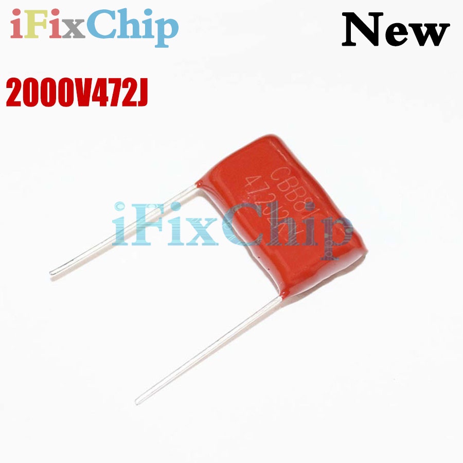 Condensatore A Film Metallizzato CBB 472J 100V 0,0047UF 4,7NF P5mm, 10 - Foto 5