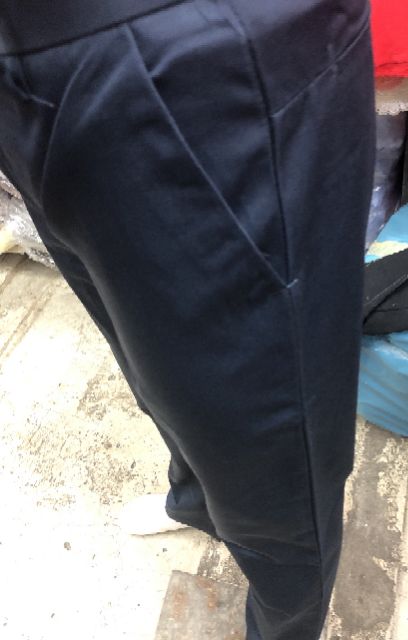 ภาพสินค้ากางเกงสแล็คชาย ผ้ากำมะดิน(ไม่ยืด) ขาเดฟ/ขากระบอก สีดำ สีกรม พร้อมส่ง ทุกวัน ️ ️ จากร้าน choosri บน Shopee ภาพที่ 2