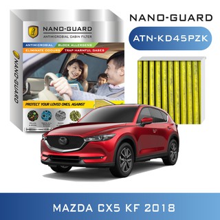 Mazda CX5 (2014-2022) ATN-KD45PZK (กรองแอร์ ARCTIC NANO-GUARD FILTER ฆ่าเชื้อโรค + ดูดกลิ่นเหม็น + ดักสารก่อภูมิแพ้)