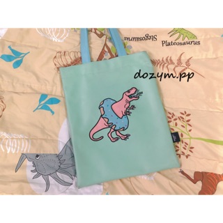 กระเป๋า totebag น้องไดโนเสาร์ทีเร็กซ์ จากร้าน PRANKY PLAY 🦖✨