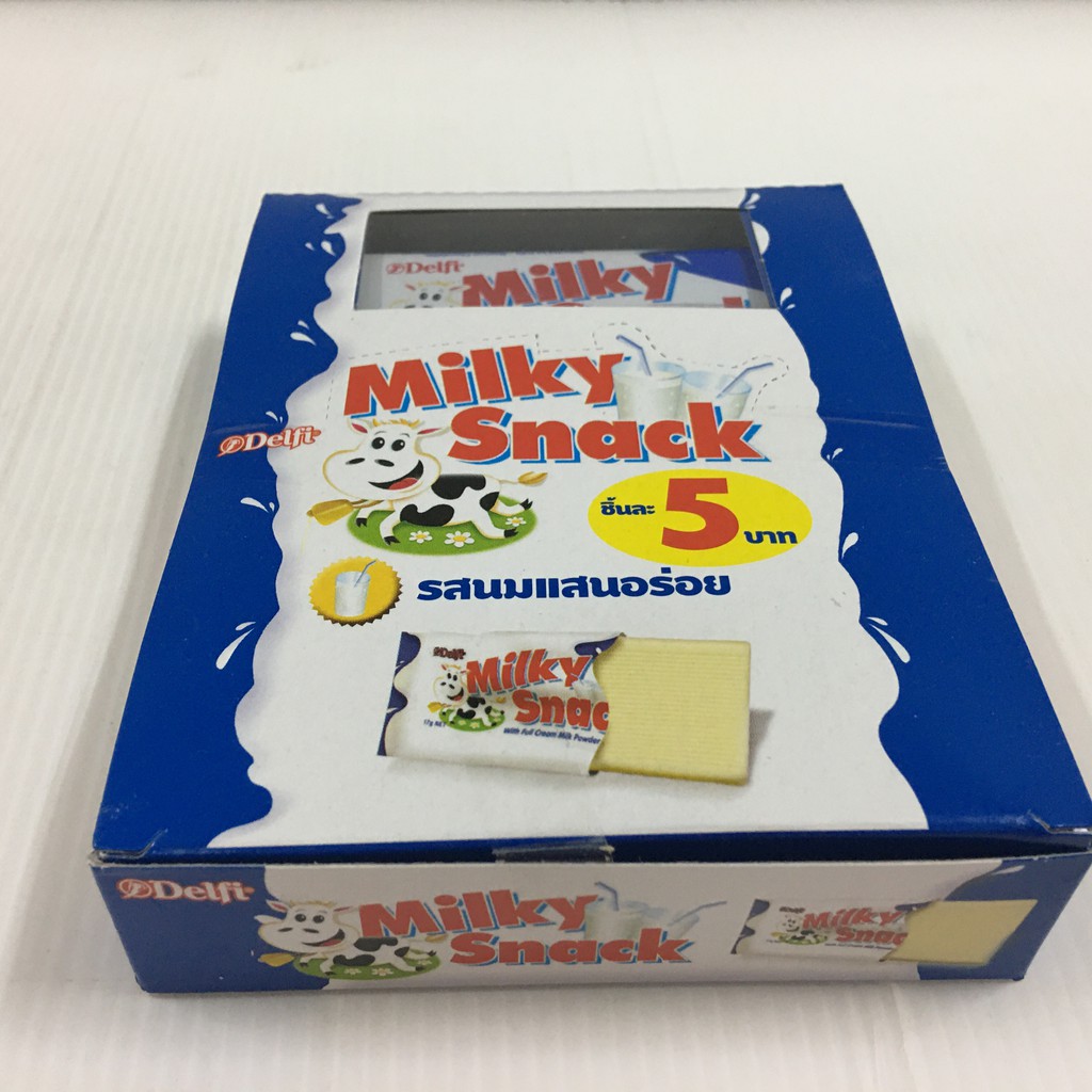 delfi-milky-snack-เดลฟี่-มิลค์กี้-สแนค-ขนมหวานรสนม-156-กรัม-x-12-ชิ้น