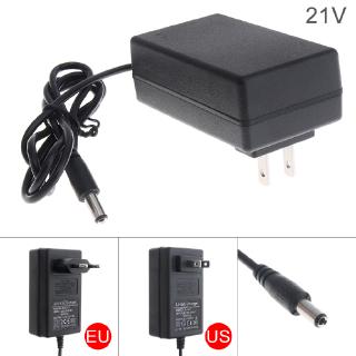 21 V Dc Power Adapter พร้อมปลั๊กไฟ Eu และปลั๊กไฟ Us