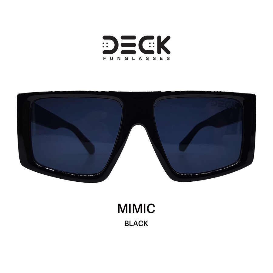 deck-แว่นตากันแดด-รุ่น-mimic-black-ของแท้-รับประกันศูนย์-1ปี