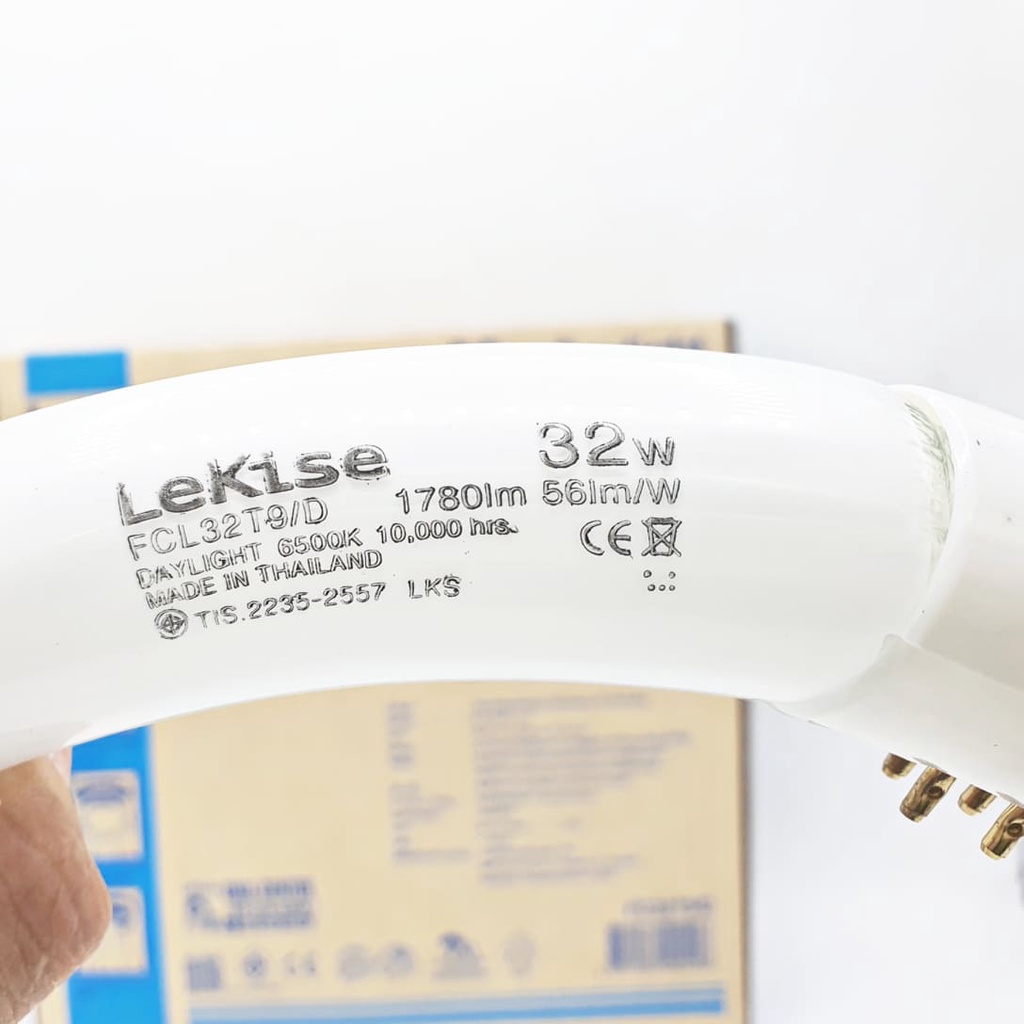 หลอดนีออนกลม-32w-lekise-แสงสีขาว-daylight-หลอกนีออน-หลอดฟลูออเรสเซนต์