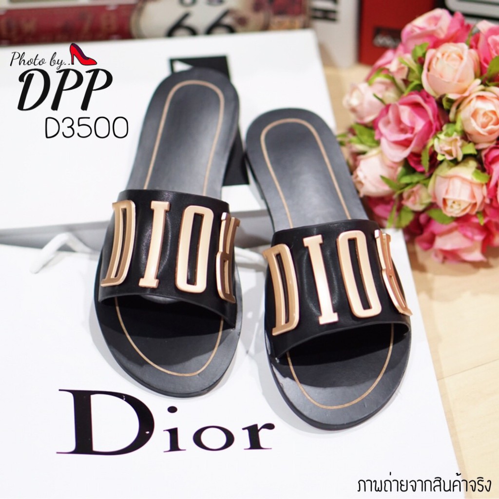 เช็คก่อนสั่ง-รองเท้าแตะ-dior-2017-ใหม่ล่าสุด-เป็นงาน-no-logo