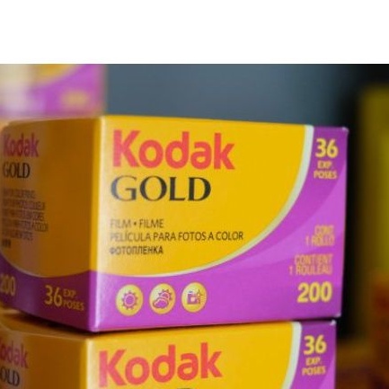 ภาพหน้าปกสินค้าฟิล์มสี Kodak gold (36 ภาพ) หมดอายุ 2025.01