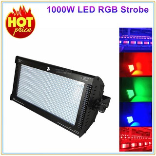 ไฟสโตรบ ไฟเเฟลช LED Strob Light 1000W (RGB) PARTY LIGHT ไฟดิสโก้ ไฟเธค ไฟปาร์ตี้ ไฟเวที