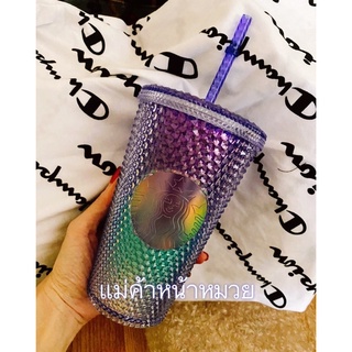 🧜‍♀️🇺🇸 Starbucks Bling Mermaid Cold Cup 16oz. ของแท้ 100%