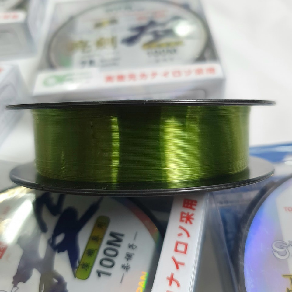 เอ็นโมโน-tournament-nylon-line-made-in-japan-สายสีเขียว-ยาว-100-เมตร