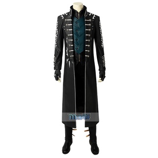 cosplayManles/ผู้ชายท้องฟ้า Devil May Cry5เวอร์จิลcosเสื้อผ้าwindbreakerชุด ฮาโลวีนcosplayเสื้อผ้า