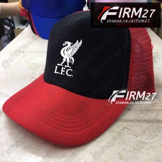 หมวกลิเวอร์พูล - LFC Trucker / Net | หมวกสีแดง สีดํา