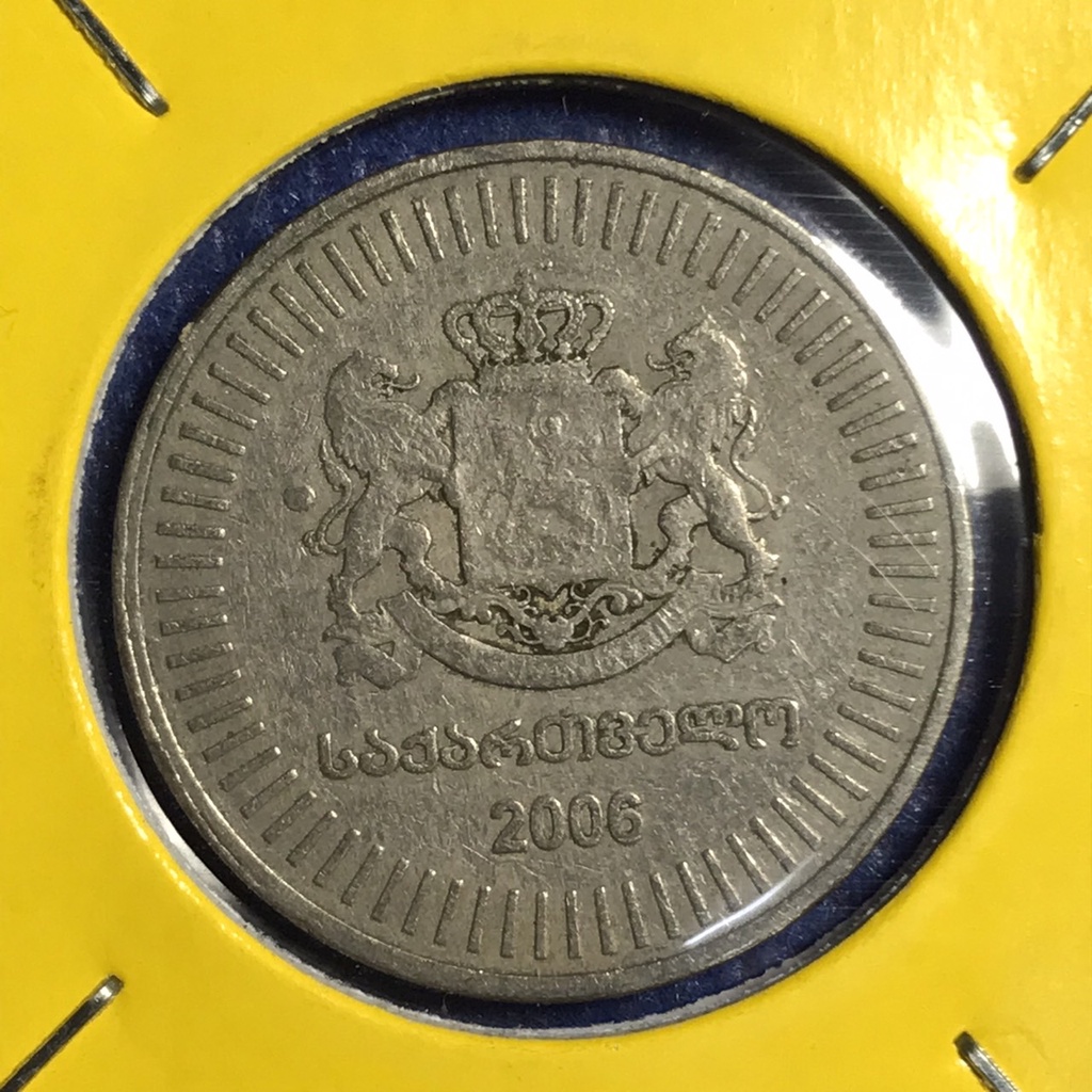 no-14728-ปี2006-georgia-50-tetri-เหรียญต่างประเทศ-เหรียญหายาก-เหรียญสะสม-ราคาถูก